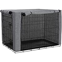 chengsan Funda para jaula de perro- duradera- resistente al viento- cubierta para jaula de alambre para protección…
